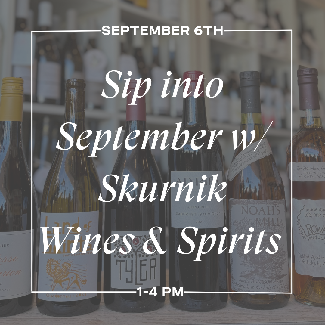 Sip into September with Skurnik Wines & Spirits