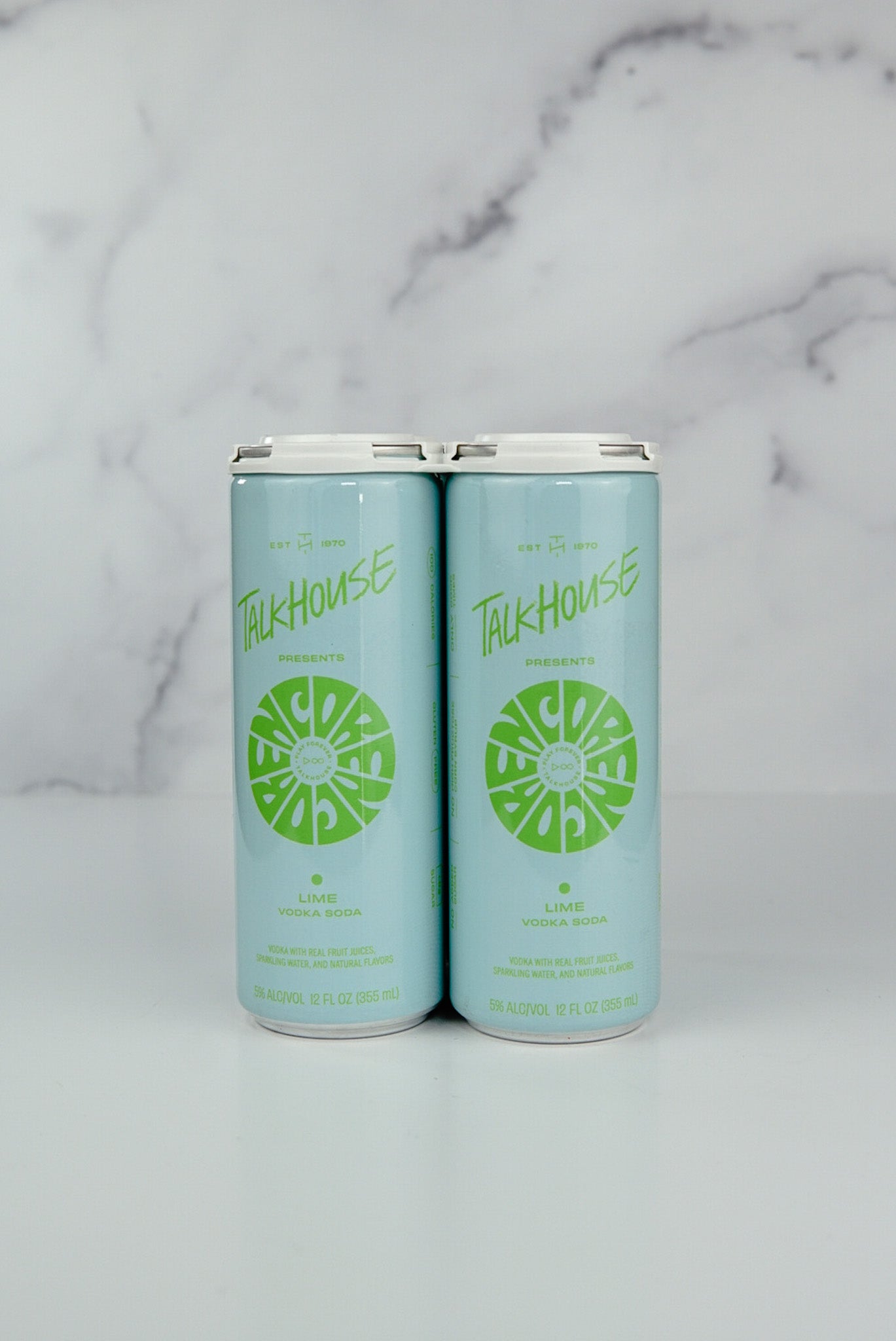 Talkhouse Encore, Lime Vodka Soda (4-pack)